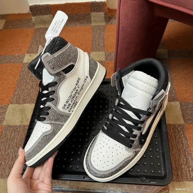 Shoes Designed Diamond Jordan 0706